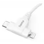 Hama 00201722 Cavo USB USB 2.0 1,5 m USB C USB C/Lightning bianco