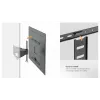 Equip supporto a parete per TV girevole ultraflat 43-90 pollici