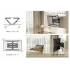 Equip supporto a parete per TV girevole ultraflat 43-90 pollici