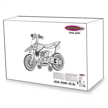 Moto giocattolo Jamara Power Bike a batteria 4 ruote