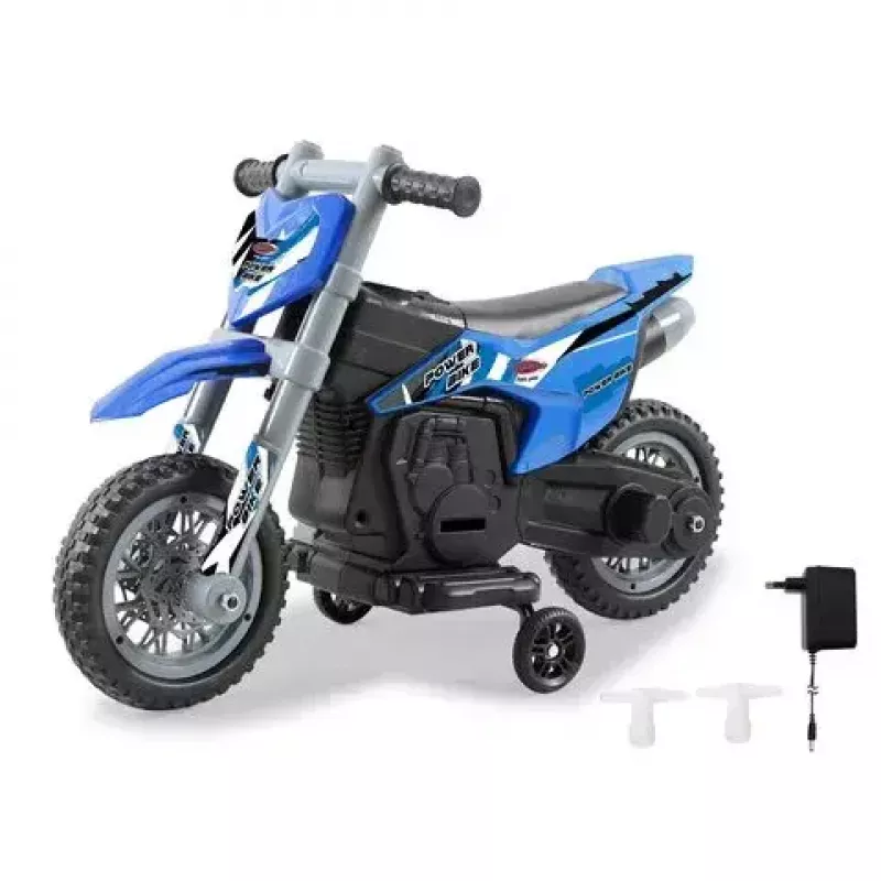 Moto giocattolo Jamara Power Bike a batteria 4 ruote
