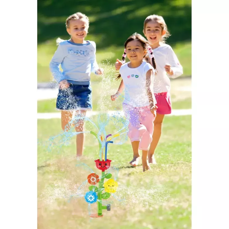 Sprinkler giochi d'acqua Jamara Mc Fizz Flowers multicolore 3+