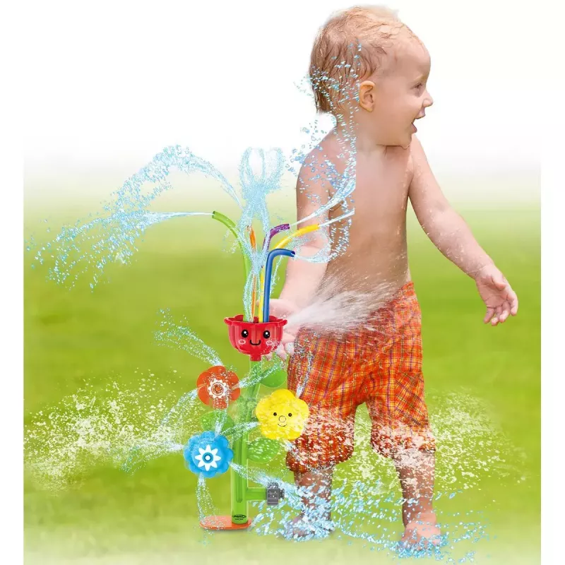 Sprinkler giochi d'acqua Jamara Mc Fizz Flowers multicolore 3+