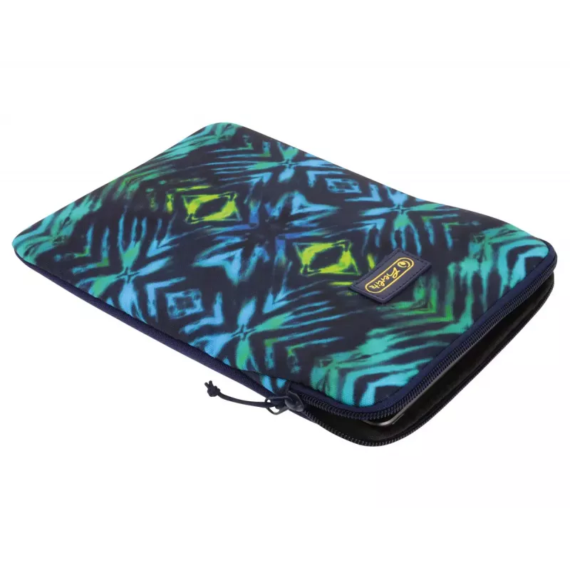 Custodia a tasca Herlitz New Batik 26,7 cm nero blu verde
