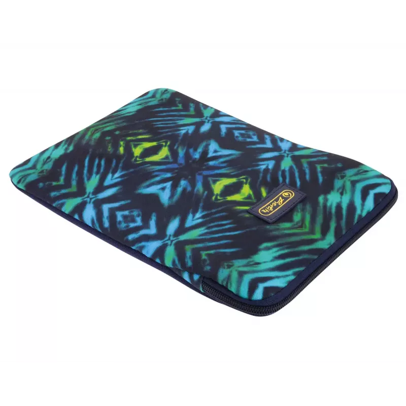 Custodia a tasca Herlitz New Batik 26,7 cm nero blu verde