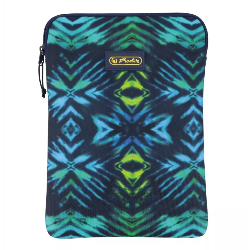 Custodia a tasca Herlitz New Batik 26,7 cm nero blu verde