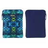 Custodia a tasca Herlitz New Batik 26,7 cm nero blu verde
