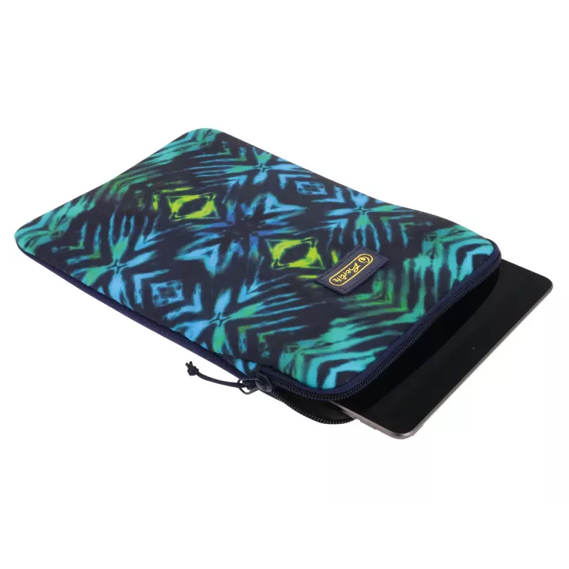 Custodia a tasca Herlitz New Batik 26,7 cm nero blu verde