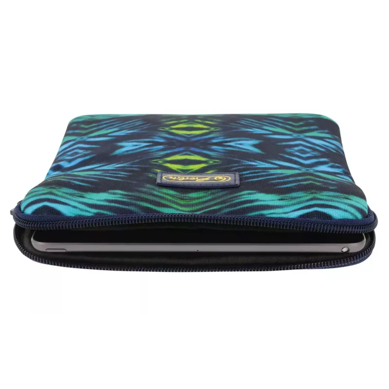 Custodia a tasca Herlitz New Batik 26,7 cm nero blu verde
