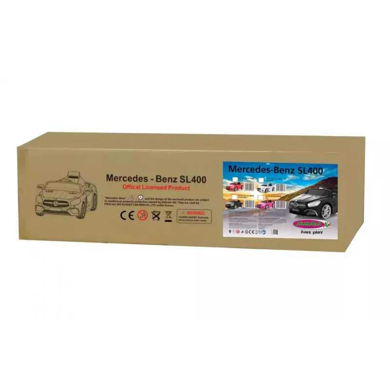 Macchinina scivolo Jamara Mercedes-Benz SL 400 rosa