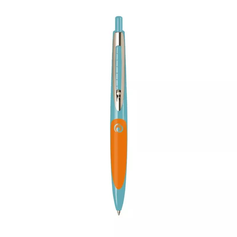 Penna a sfera clip-on con meccanismo retrattile Herlitz my.pen blu