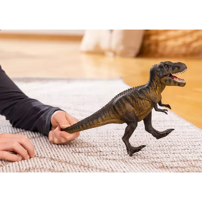 schleich Dinosaurs Tarbosaurus, 4 anno/i, Conquistare il mondo, Dinosauri e vulcano, marrone, plastica