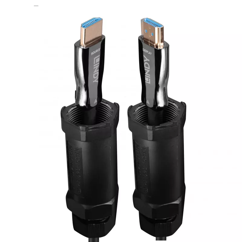 Lindy 38533 Cavo HDMI 100 m HDMI Type-A (standard) nero