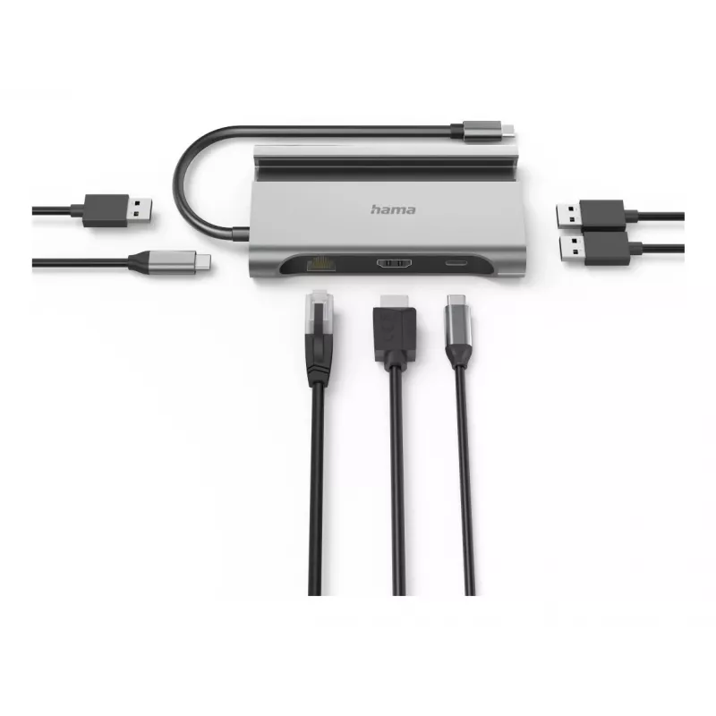 Hama Connect2Mobile V2 USB 3.2 Gen 1 (3.1 Gen 1) Type-C 1000 Mbit/s antracite