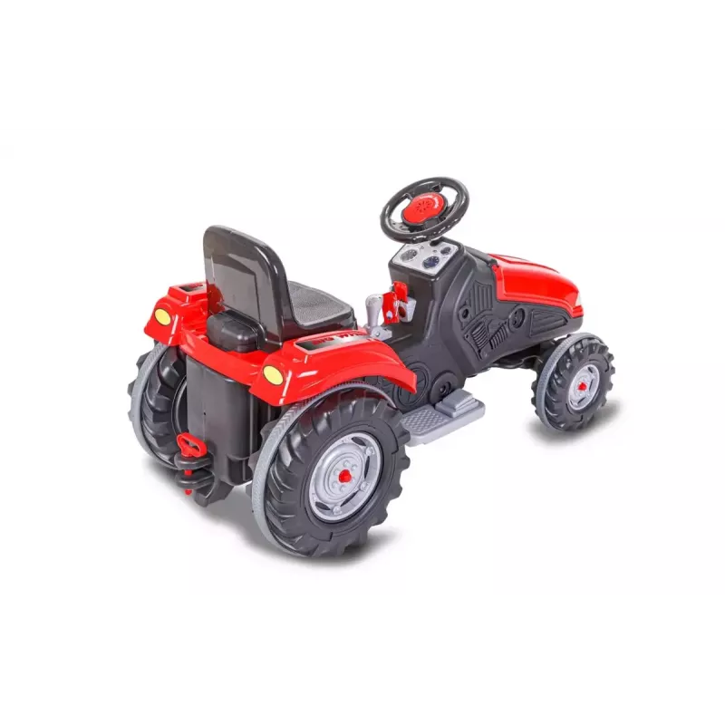 Trattorino da giardino con batteria Jamara Big Wheel 460785