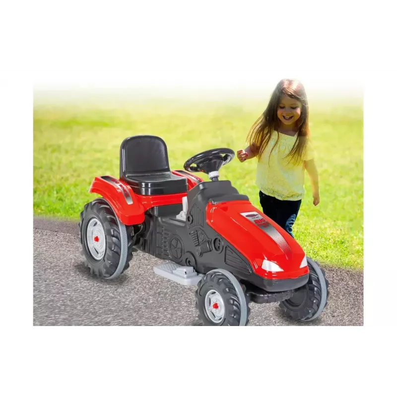 Trattorino da giardino con batteria Jamara Big Wheel 460785