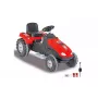 Trattorino da giardino con batteria Jamara Big Wheel 460785
