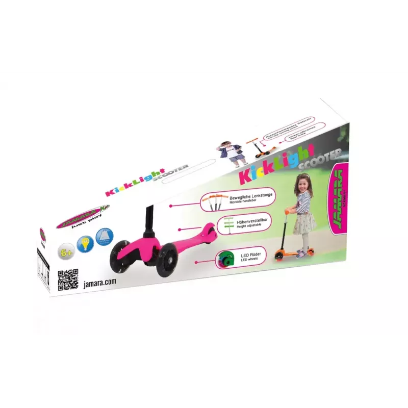 Triciclo Jamara 460497 nero rosa
