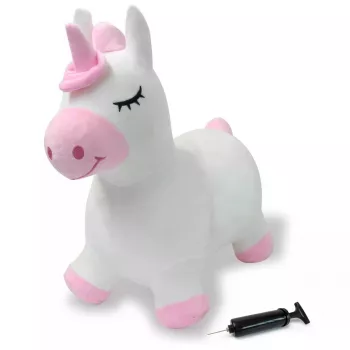 Giocattolo gonfiabile Jamara 466002 animali rosa bianco 1 anno