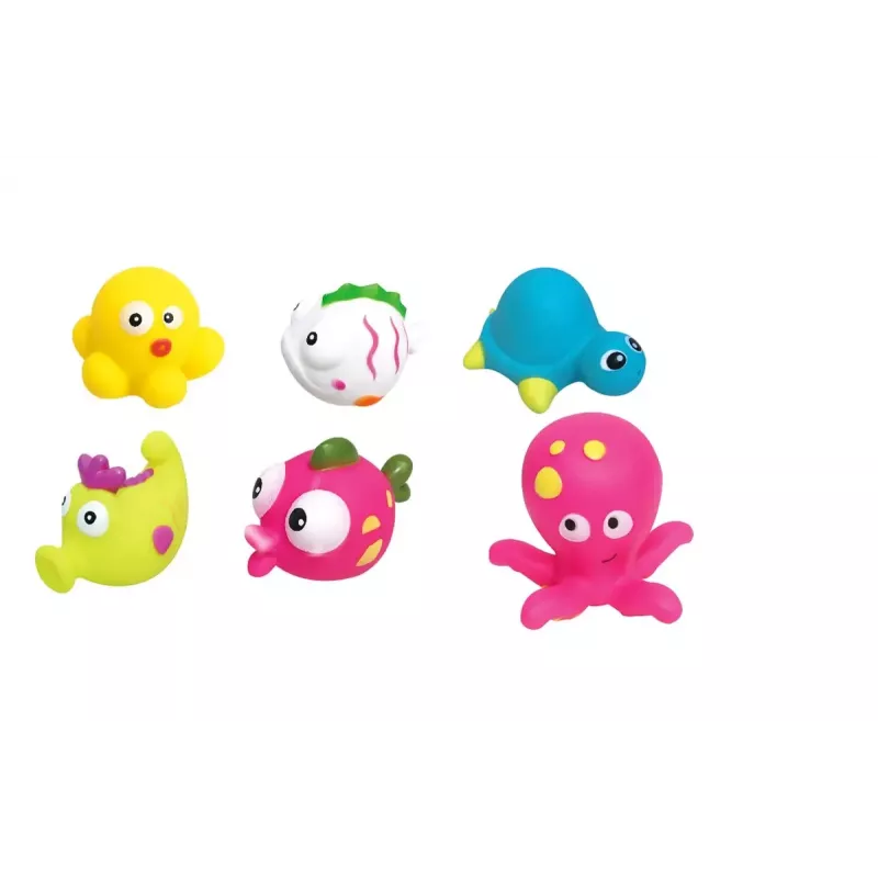 Giocattolo da bagno Jamara abitanti del mare colori assortiti per bambino e bambina