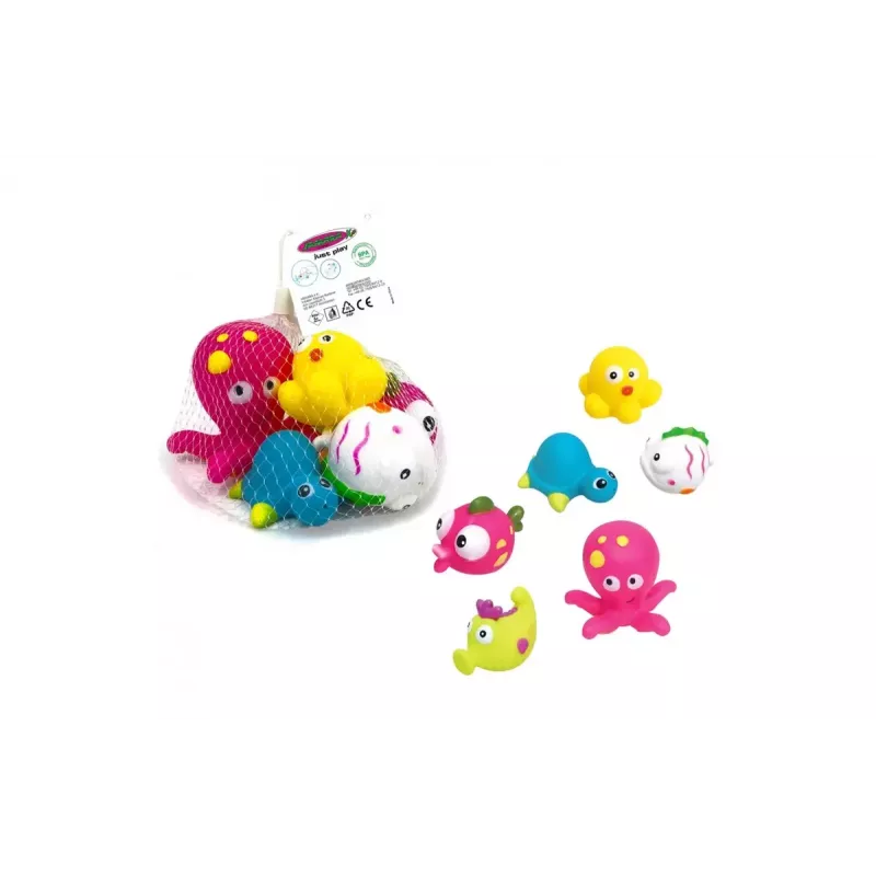 Giocattolo da bagno Jamara abitanti del mare colori assortiti per bambino e bambina