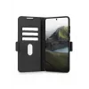 dbramante1928 Oslo Pro OPEDBL006787 custodia a libro per Samsung Galaxy S25 Edge, PU/plastica, nera