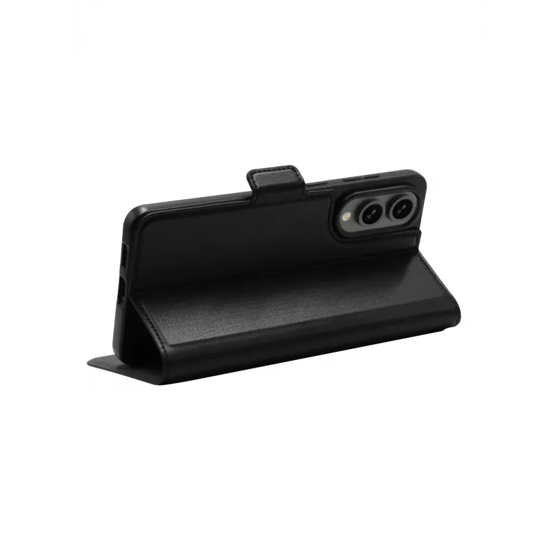 dbramante1928 Oslo Pro OPEDBL006787 custodia a libro per Samsung Galaxy S25 Edge, PU/plastica, nera