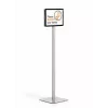 Espositore per informazioni Durable INFO STAND BASIC A4 metallo plastica grigio