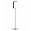 Espositore per informazioni Durable INFO STAND BASIC A4 metallo plastica grigio