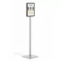 Espositore per informazioni Durable INFO STAND BASIC A4 metallo plastica grigio