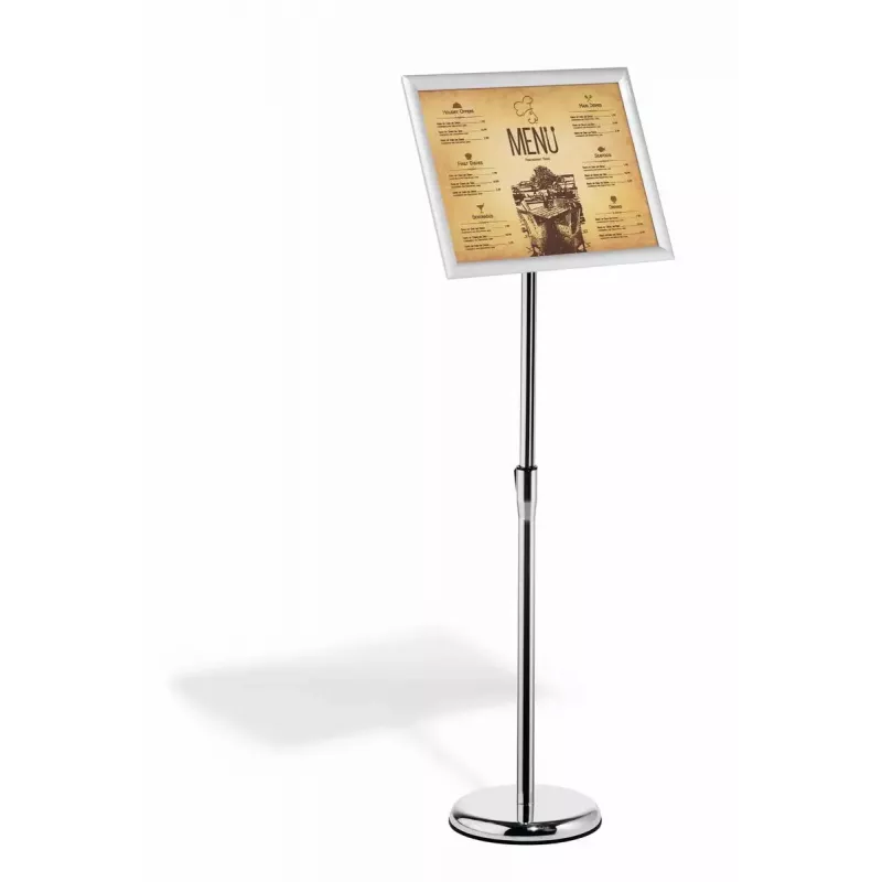 Espositore per informazioni Durable 479923 A3 alluminio plastica acciaio altezza 1290 mm