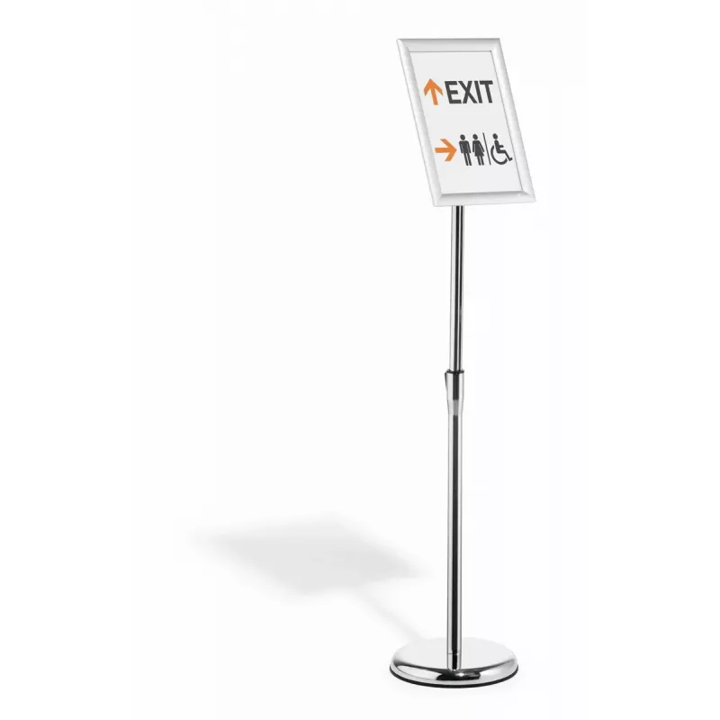Espositore per informazioni Durable 479823 A4 alluminio plastica acciaio 1205 mm