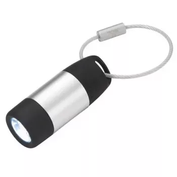 Torcia portachiavi TROIKA ECO CHARGE nero grigio LED USB