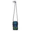 Custodia a tasca Herlitz New Batik per cellulare universale Nero Blu Verde