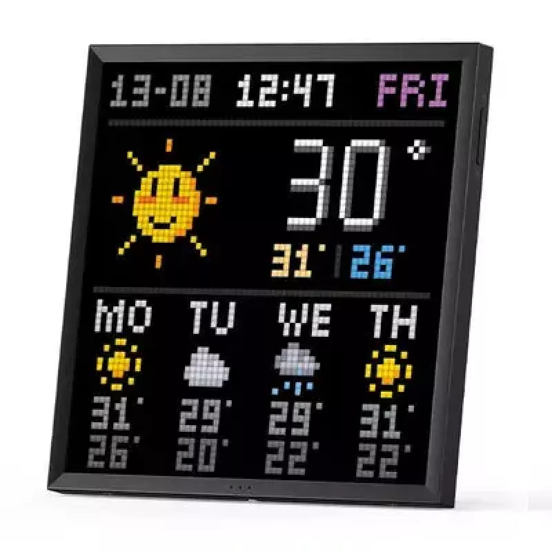 Cornice digitale Divoom Pixoo64 nero Wi-Fi 64x64 RGB LED