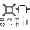 Dissipatore CPU a liquido all-in-one INTER-TECH Argus Iceman B-240 – ventola da 12 cm, cuscinetto idraulico, nero