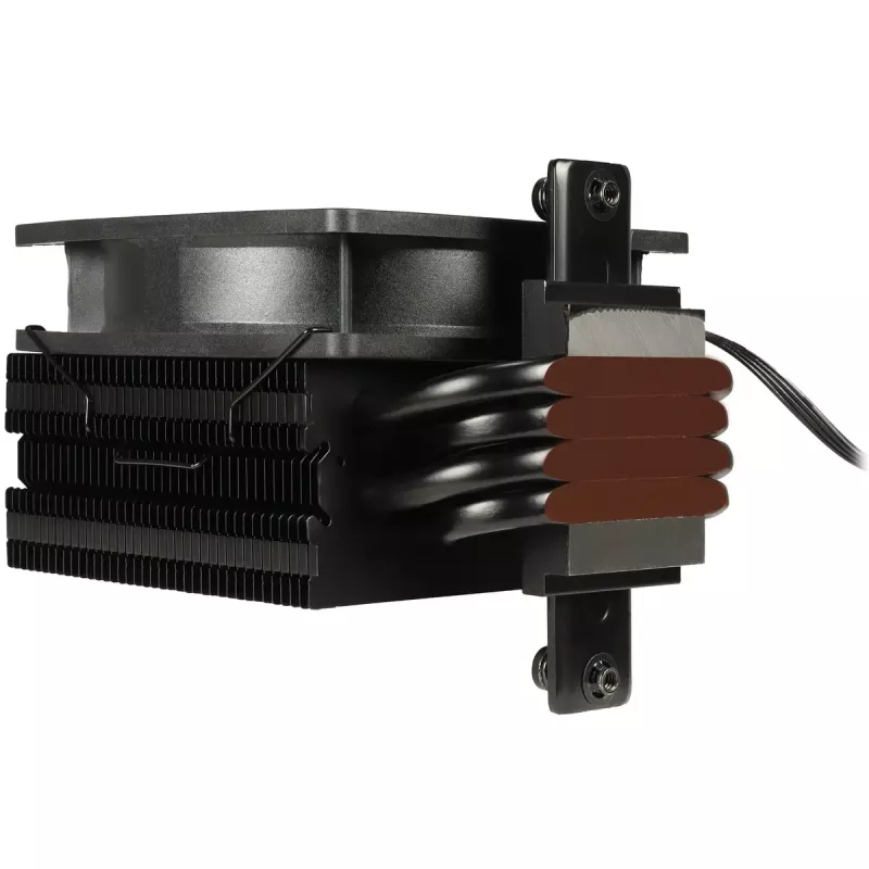 Dissipatore ad aria INTER-TECH 4P90 Pro Bulk, ventola da 92 mm, cuscinetto idraulico, 12 V, supporta AM5/AM4/AMD e diversi socket Intel, nero
