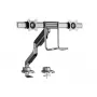 Supporto da scrivania per doppio monitor Equip 17