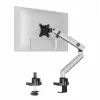 Durable SELECT PLUS supporto per monitor 509623 con braccio per 1 monitor, fissaggio da scrivania, argento