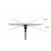 Durable SELECT PLUS supporto per monitor 509623 con braccio per 1 monitor, fissaggio da scrivania, argento