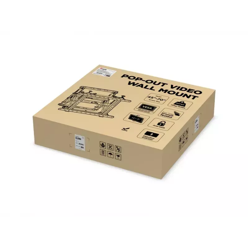 Supporto a parete pop-out per videowall Equip 45