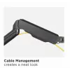 Supporto a parete per doppio monitor Equip 17 inch-32 inch