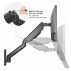 Supporto a parete per doppio monitor Equip 17 inch-32 inch