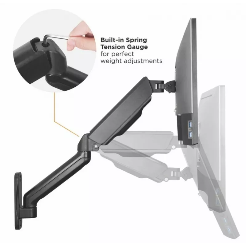 Supporto a parete per doppio monitor Equip 17 inch-32 inch