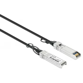 Cavo twinax in rame Direct Attach passivo Intellinet 3m 10G SFP+ 30AWG compatibile con HP J9283B / JD097C