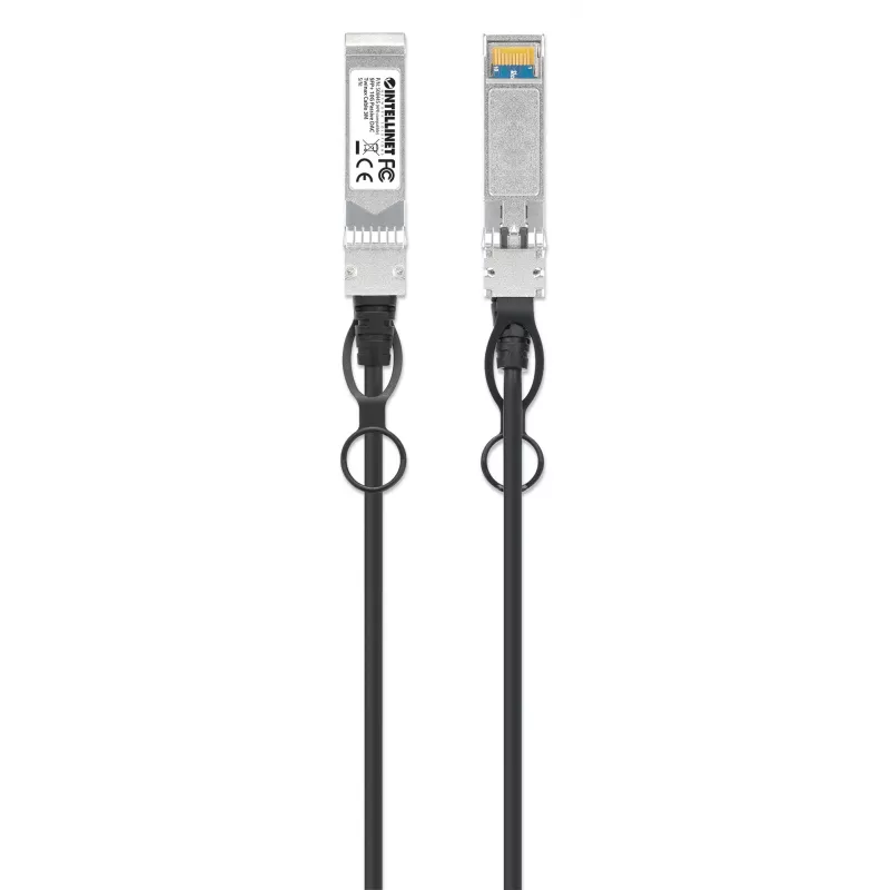Cavo twinax in rame Direct Attach passivo Intellinet 3m 10G SFP+ 30AWG compatibile con HP J9283B / JD097C