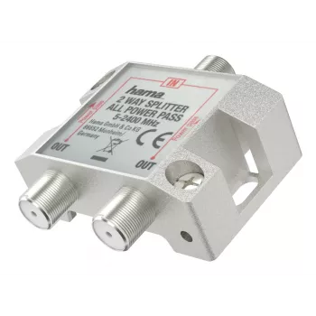 Splitter/combiner per cavi Hama 00205231 argento