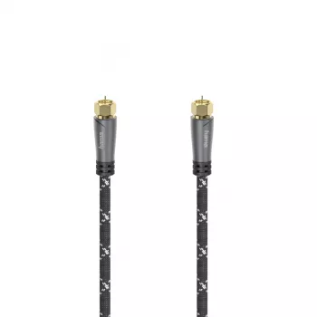 Cavo coassiale Hama 00205078 3 m F nero, grigio