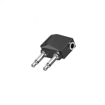 Hama 00205192 adattatore per cavo 2 x 3,5 mm 3,5 mm nero, argento