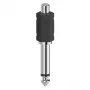 Hama 00205188 adattatore per cavo RCA 6.3 nero, argento
